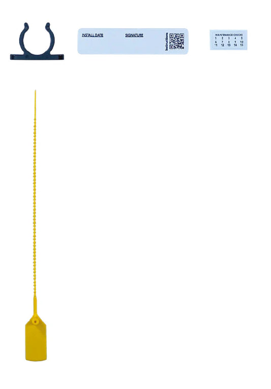 Retro-upgrade Kits to PRO versions - Loose Tamper-tag, extra clip, installation and inspection sticker, optional signs