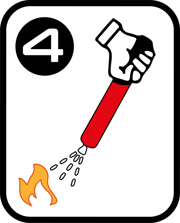Point at Base of Fire